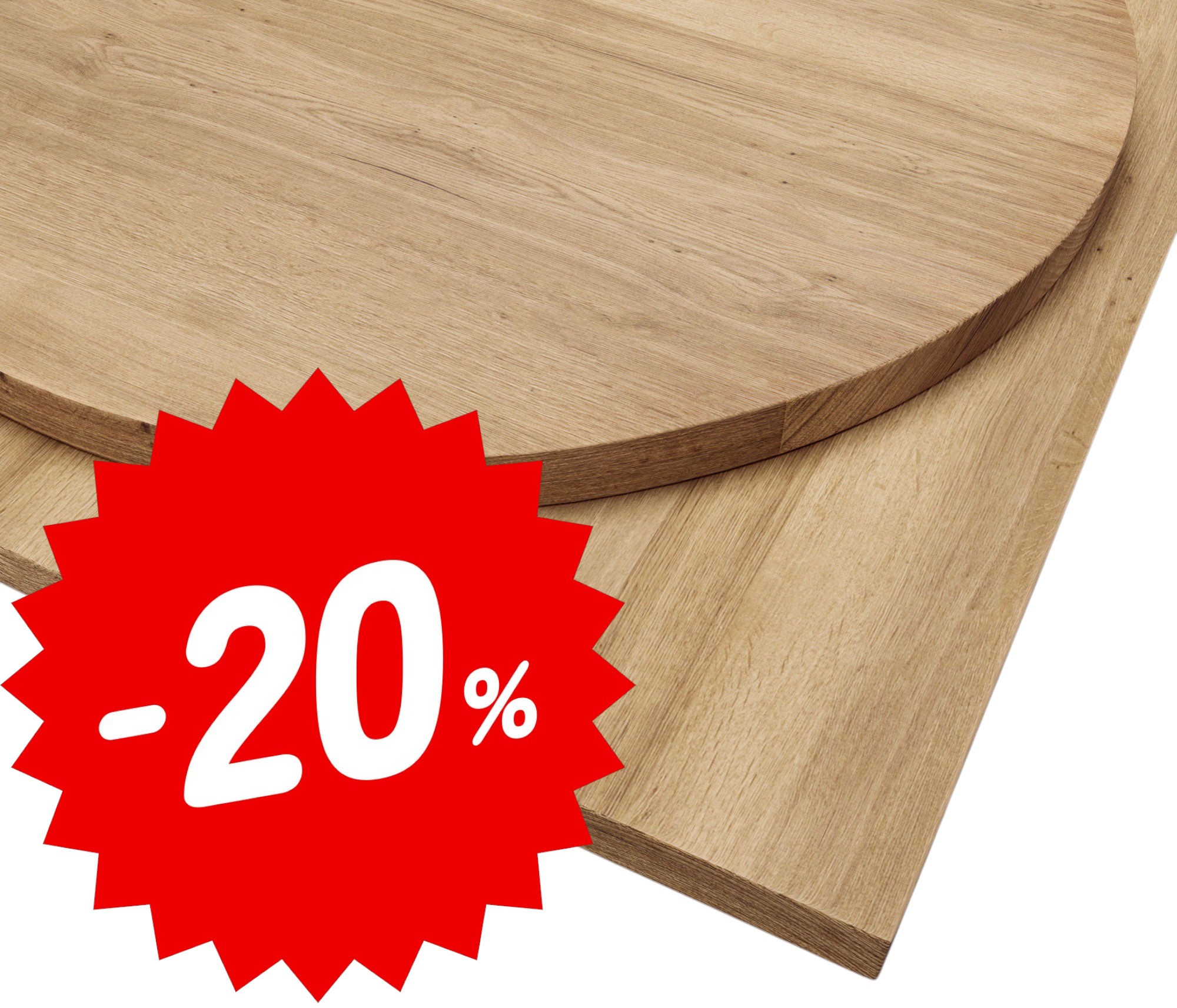 Oak tops in our January Sale!